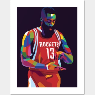 James Harden Posters and Art